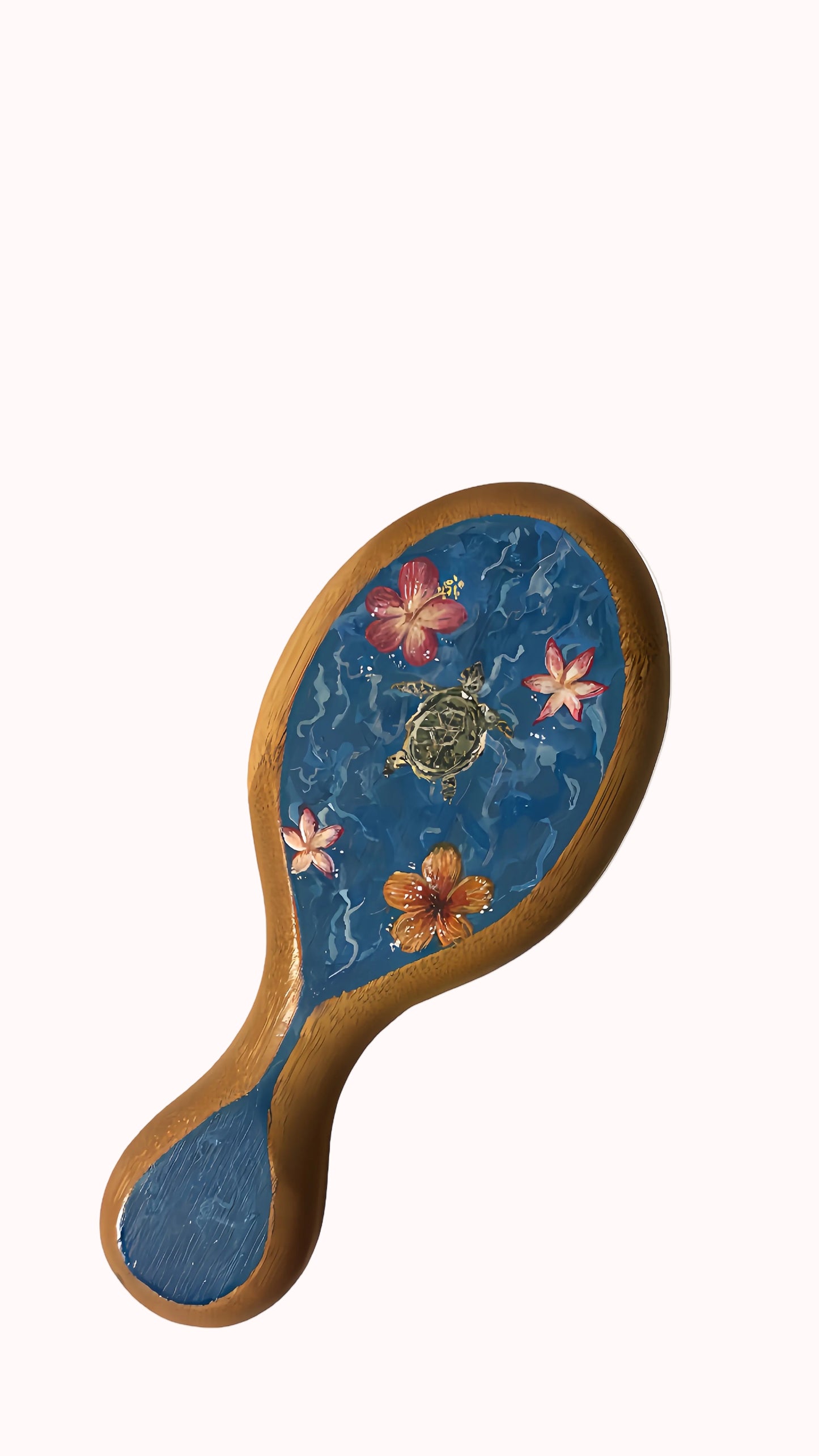 Turtle Lagoon Mini Hair Brush