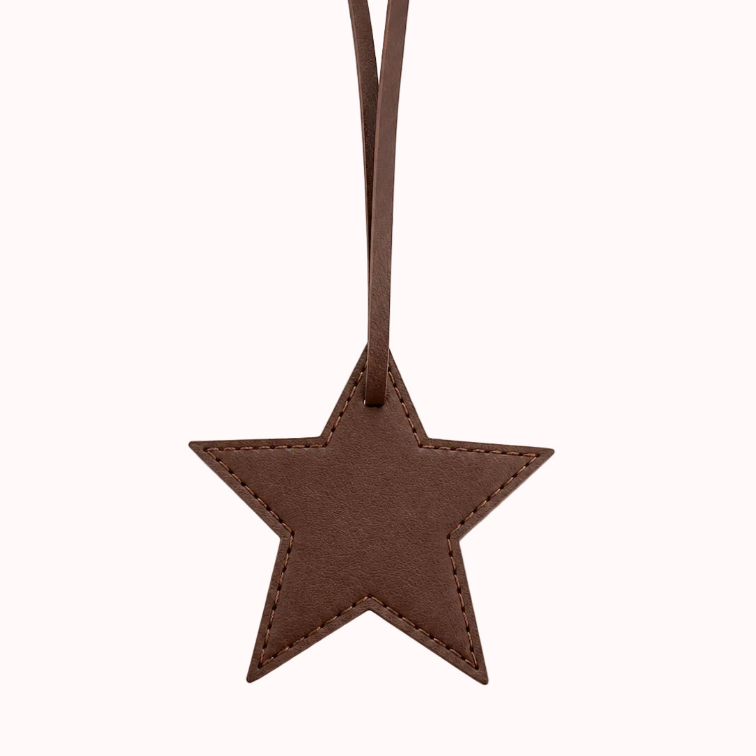 Star Charm - brown