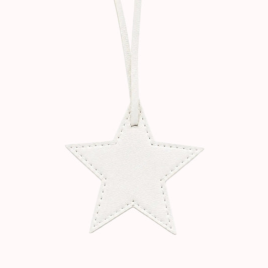 Star Charm - white