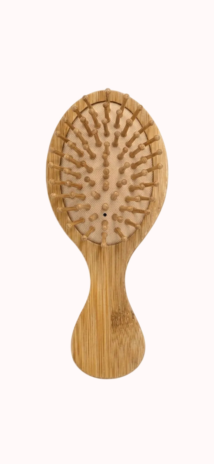 Mini Bamboo Hair Brush