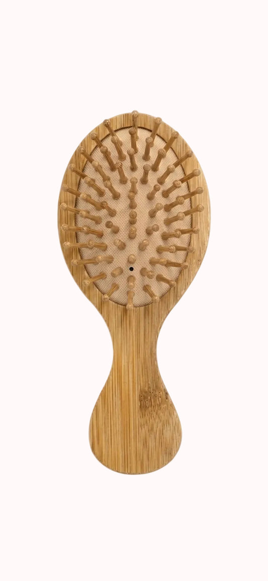 Mini Bamboo Hair Brush