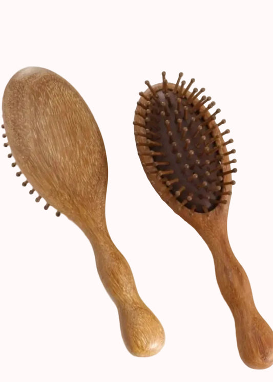 Classic Teardrop Bamboo Hair Brush