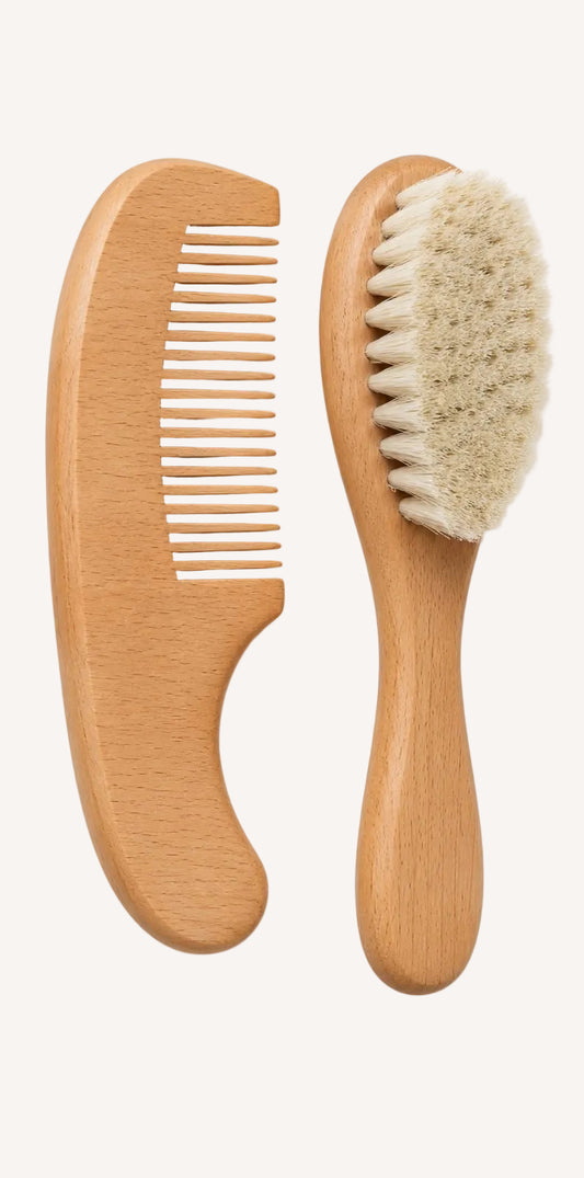 Newborn Hair Brush & Comb Set